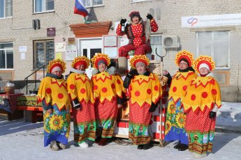 Народное гулянье "Масленица по - завьяловски"